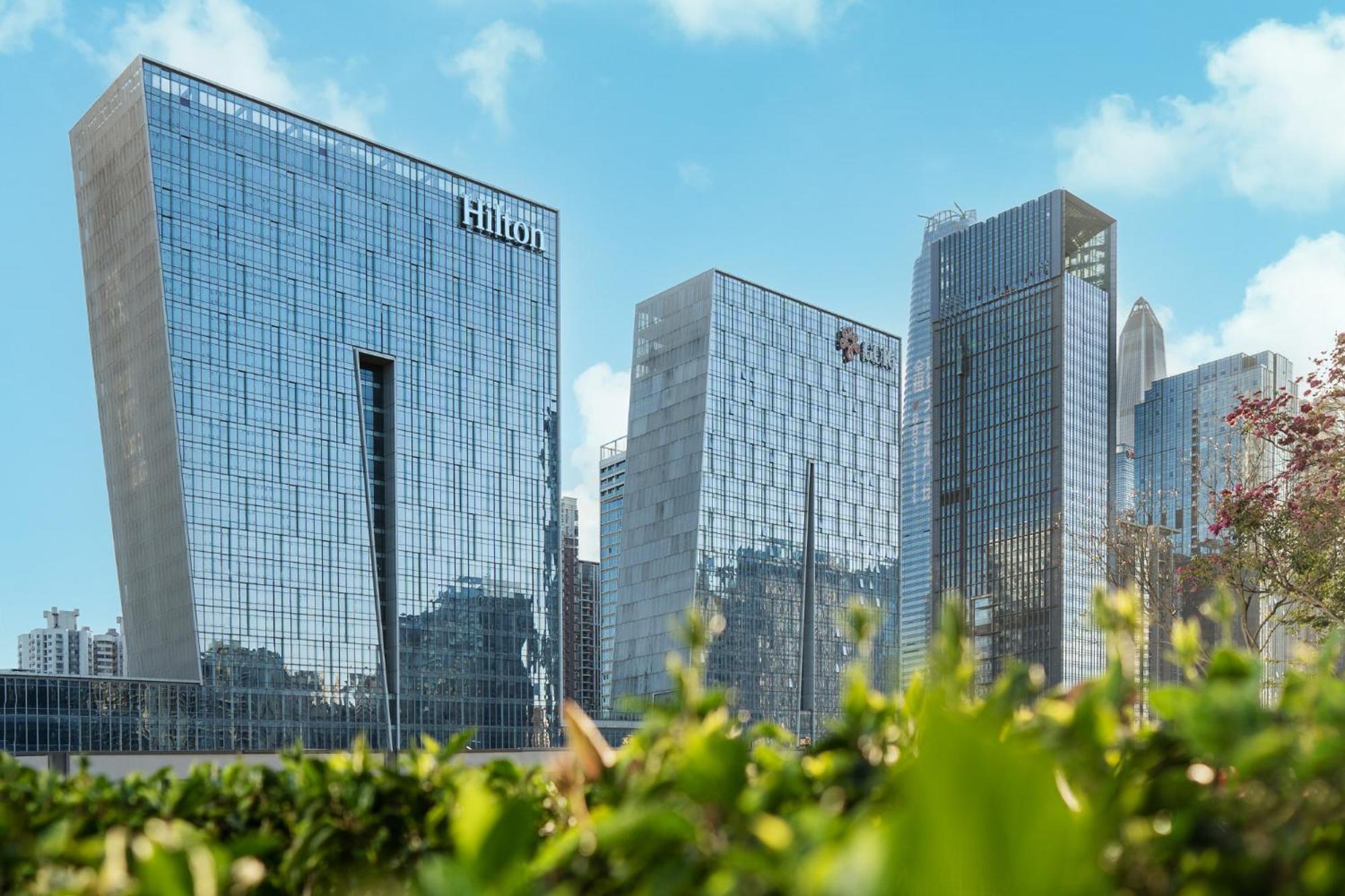 Hilton Shenzhen Futian, Metro Station At Hotel Front Door, Close To Futian Convention & Exhibition Center Екстериор снимка