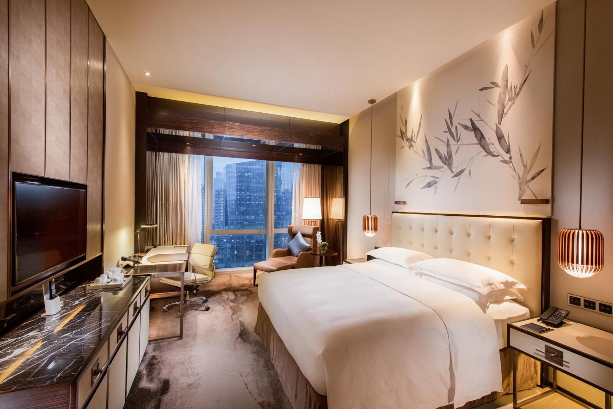 Hilton Shenzhen Futian, Metro Station At Hotel Front Door, Close To Futian Convention & Exhibition Center Екстериор снимка
