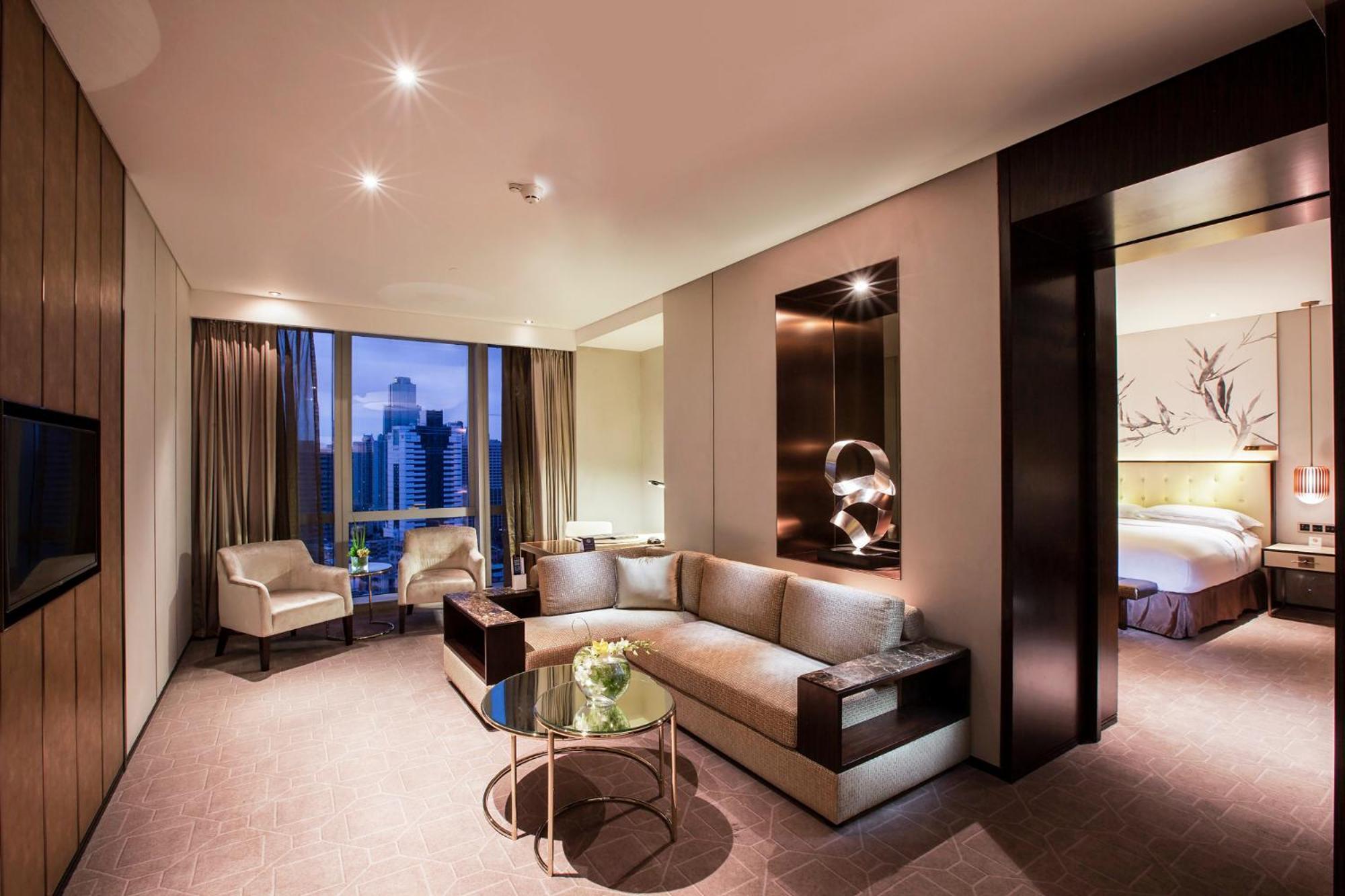 Hilton Shenzhen Futian, Metro Station At Hotel Front Door, Close To Futian Convention & Exhibition Center Екстериор снимка
