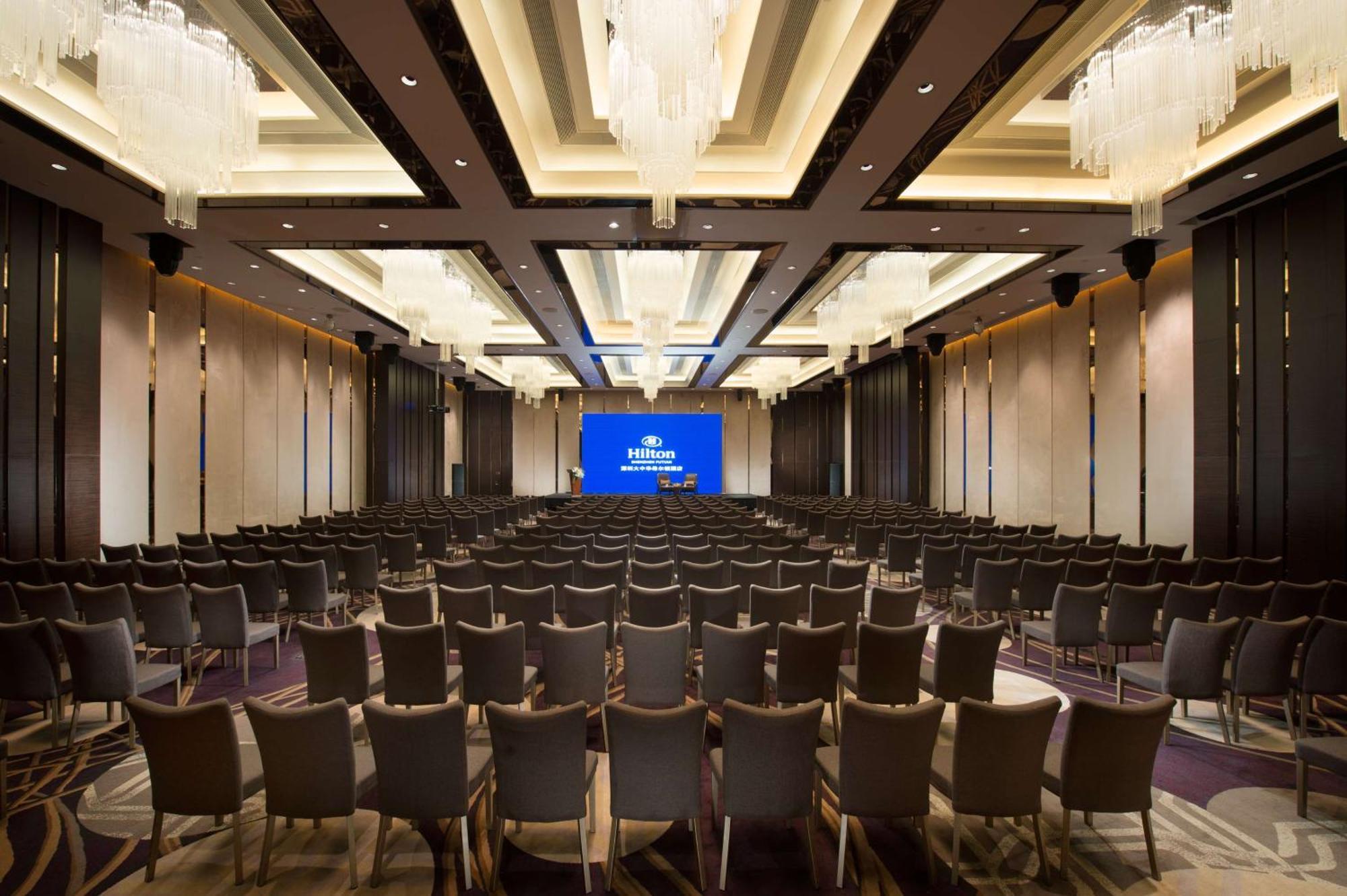 Hilton Shenzhen Futian, Metro Station At Hotel Front Door, Close To Futian Convention & Exhibition Center Екстериор снимка