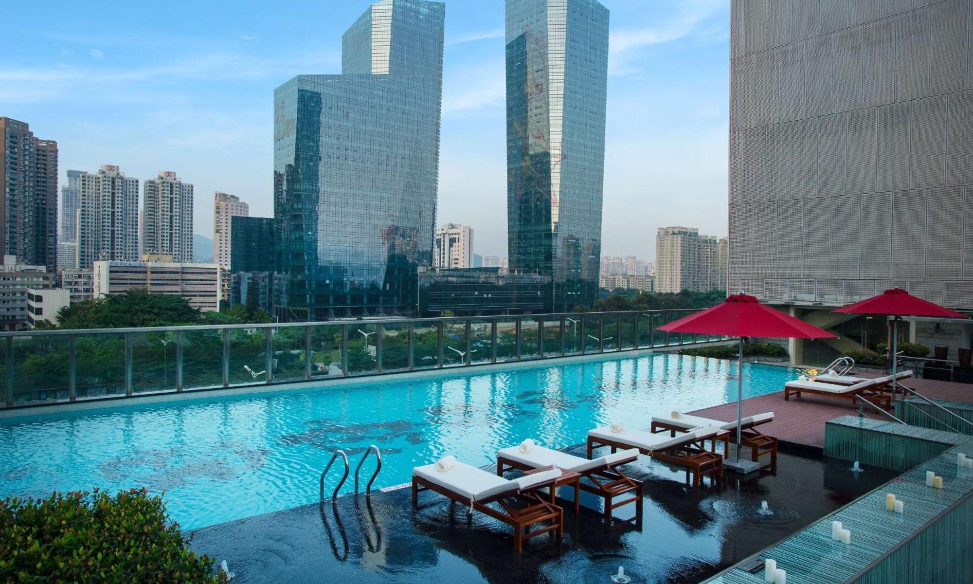 Hilton Shenzhen Futian, Metro Station At Hotel Front Door, Close To Futian Convention & Exhibition Center Екстериор снимка